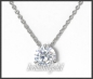 Preview: Brillant Anhänger & Kette 585 Gold 1,04ct, River